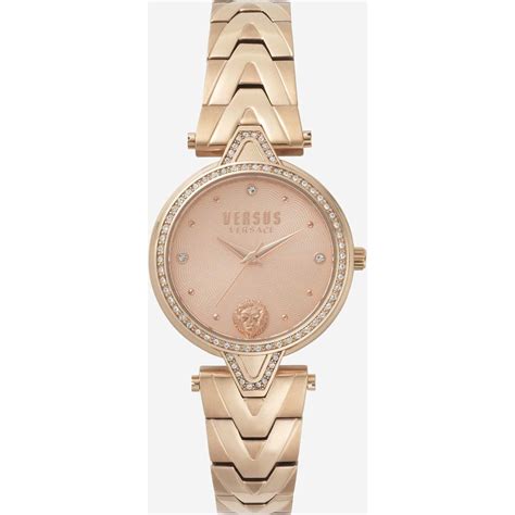 versus versace rosegold uhr|versus versace watches for women.